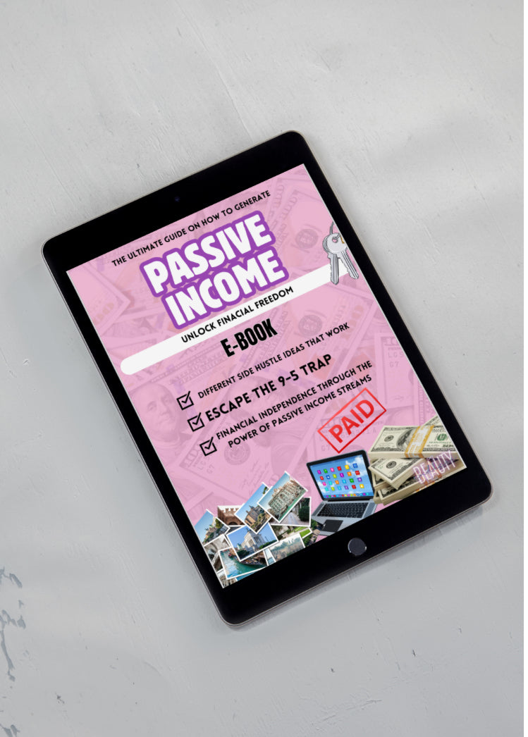 How to Generate Passive Income E-book